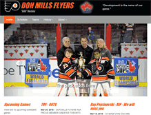 Tablet Screenshot of donmillsflyers.com